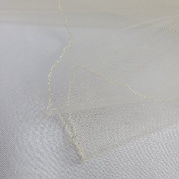 VINTAGE Cream Floral Veil Hat Wedding Bridal - Picture 8 of 10